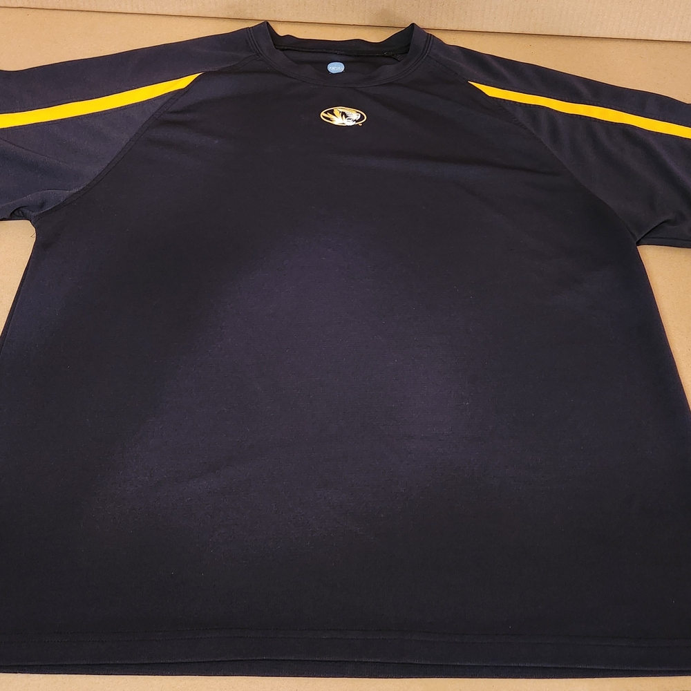 NCAA Mizzou Black and Gold T-Shirt